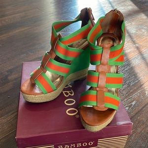 Green / Orange Wedges
